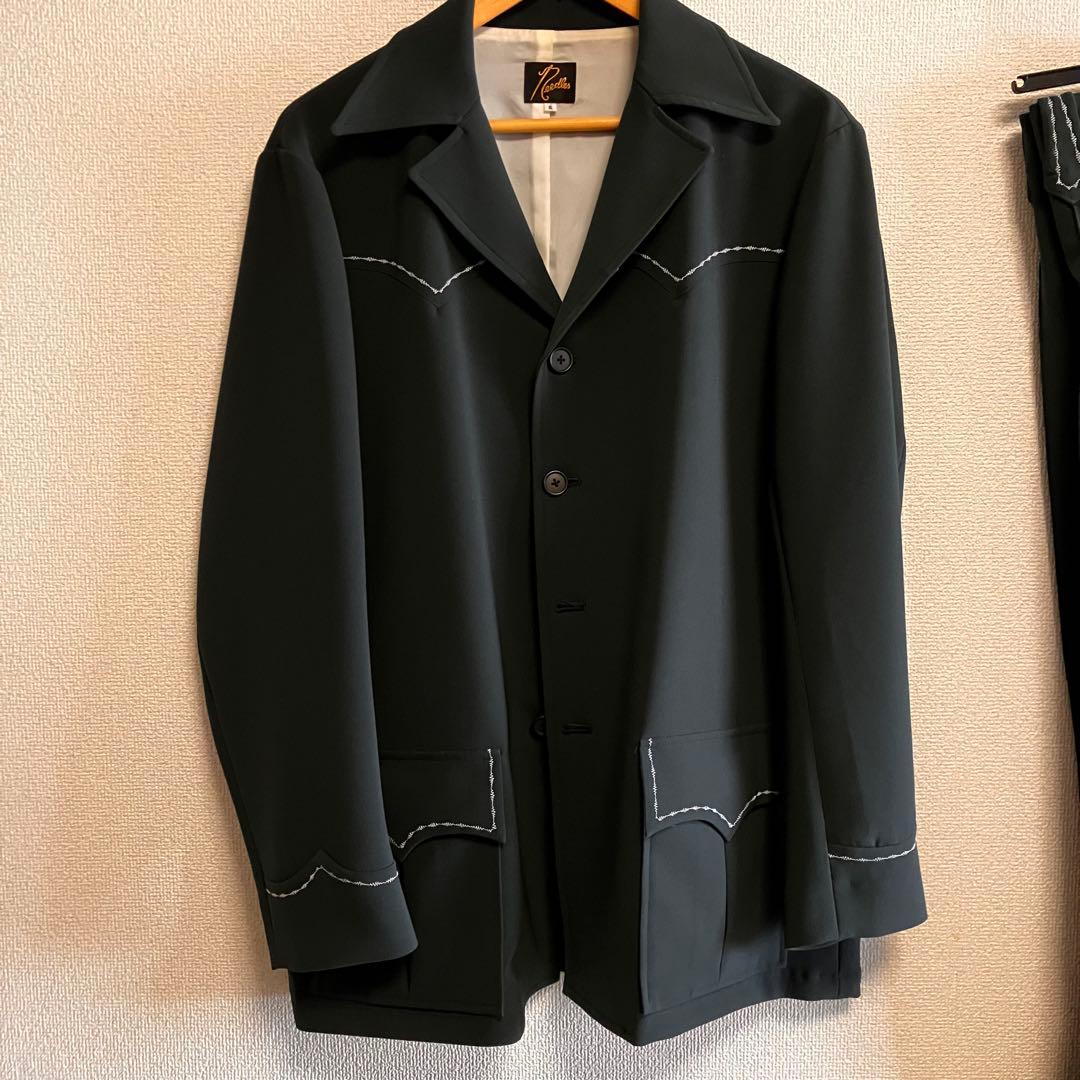 needles ホワイトステッチ　ウエスタンセットアップ