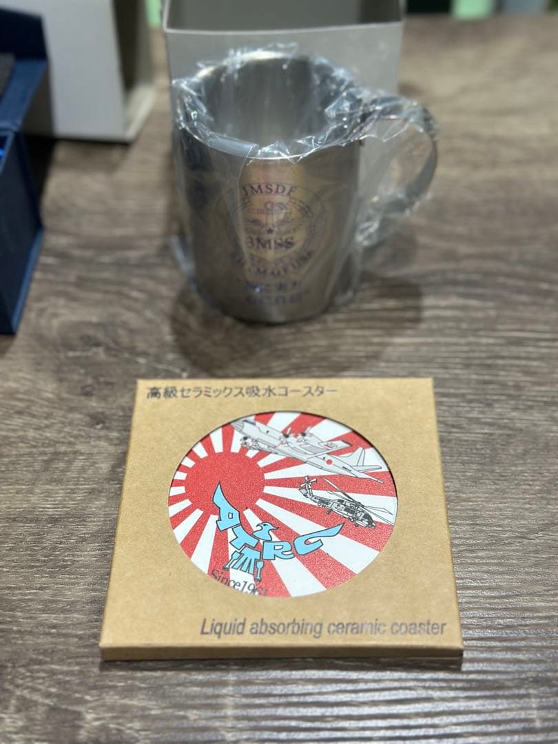 ザ*ジ様 海上自衛隊、航空自衛隊記念・ピンバッジ・マグカップセット
