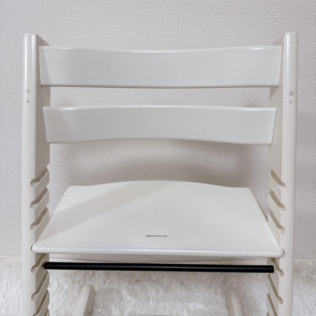 大人気✨️STOKKE ストッケ トリップトラップ シリアル4 ホワイト 白