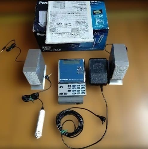 Panasonic ポータブルMDレコーダーSJ-MR230-A