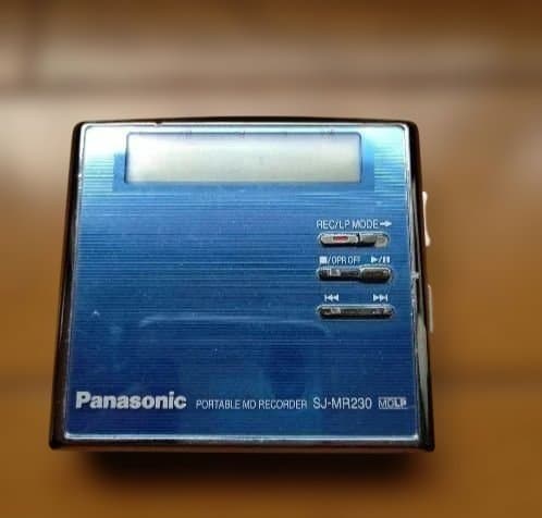 Panasonic ポータブルMDレコーダーSJ-MR230-A