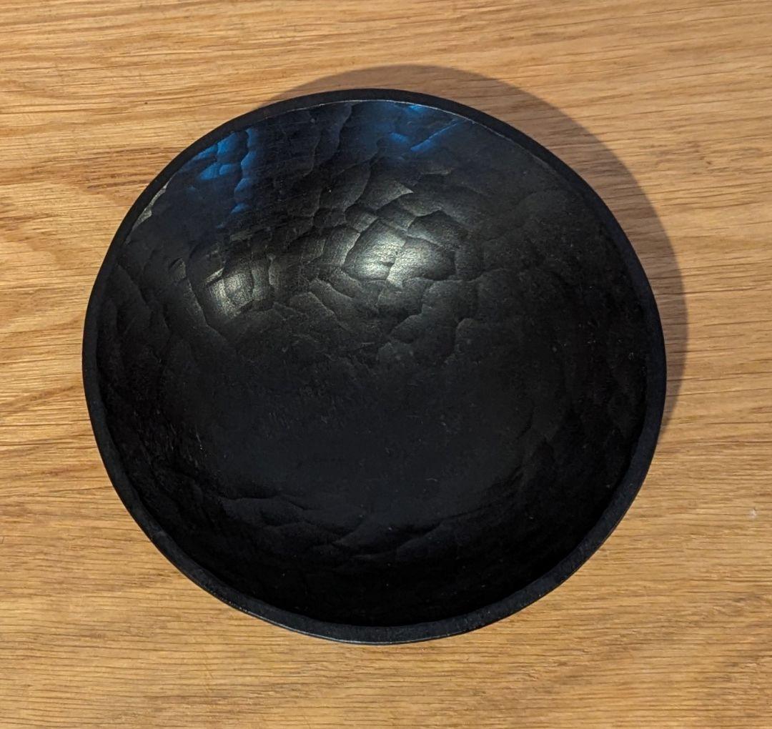 三谷龍二　黒漆　ボウル