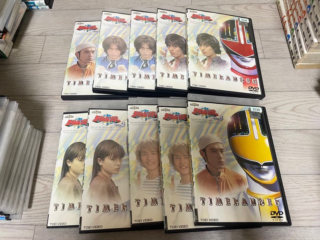 未来戦隊タイムレンジャー　全巻　全10巻　DVD