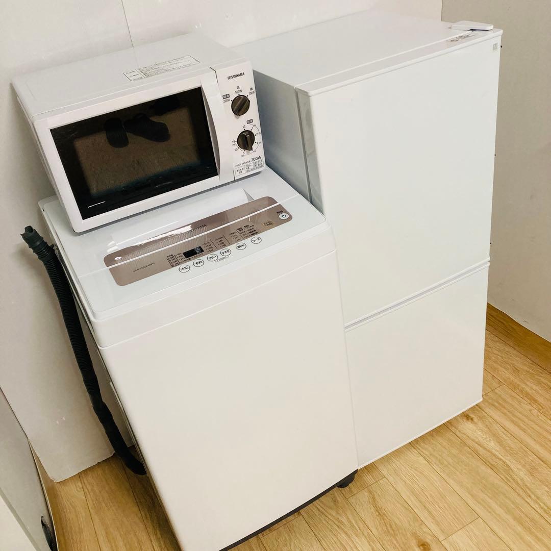 美品高品質使用感の少ない一人暮らし家電セット❗️大阪、大阪近郊配送設置無料