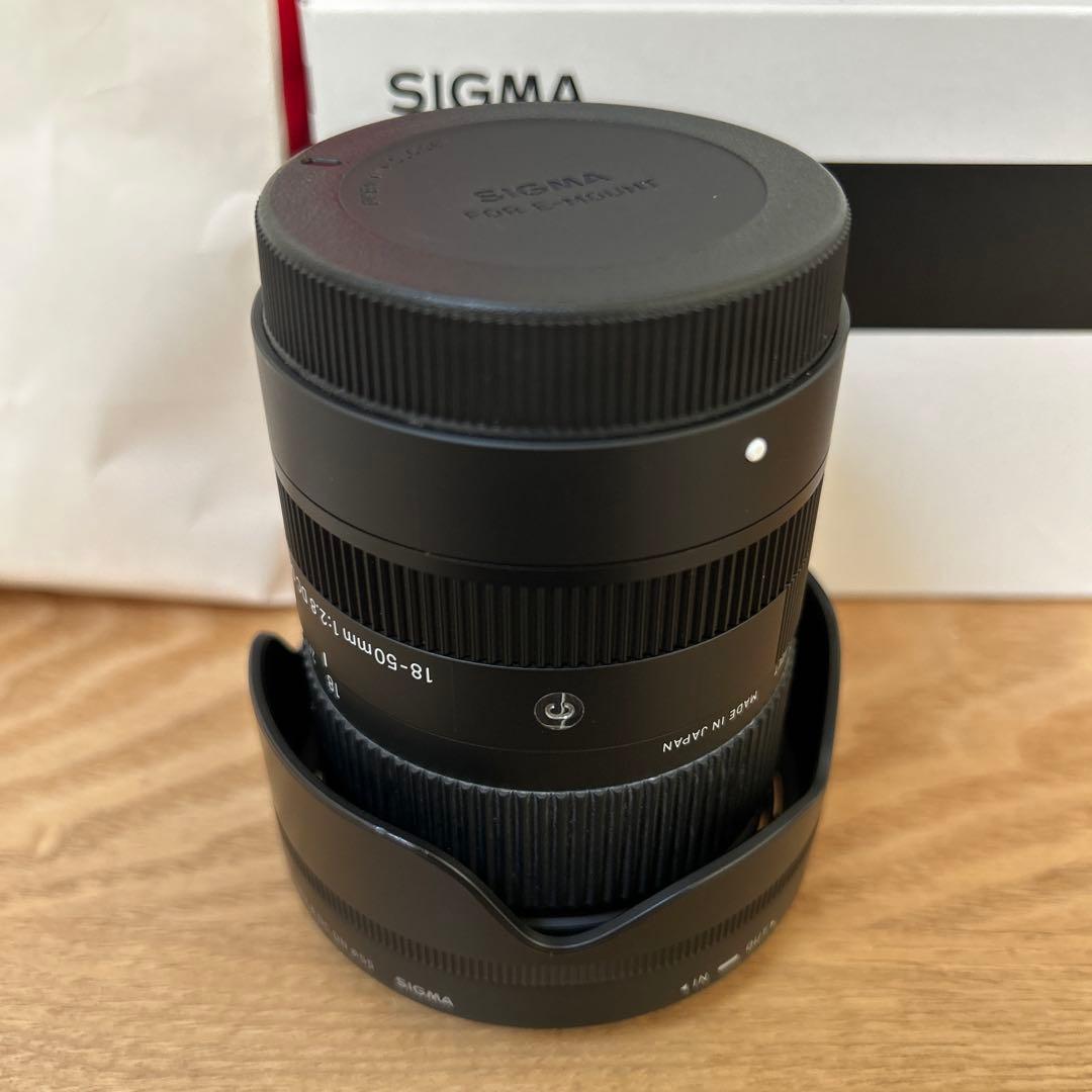 SIGMA 18-50mm F2.8 DC DN ミストフィルター付き
