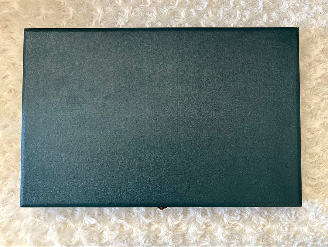 ラッキーウッド　カトラリーセット　エメラルド（金彩） ディナーセット〈25本〉