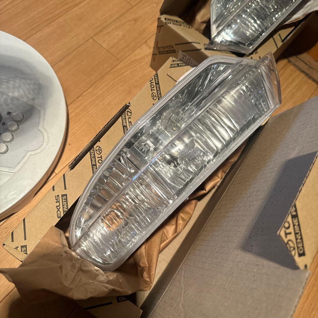 セルシオ 31後期　クリアフォグランプレンズ　左右セット