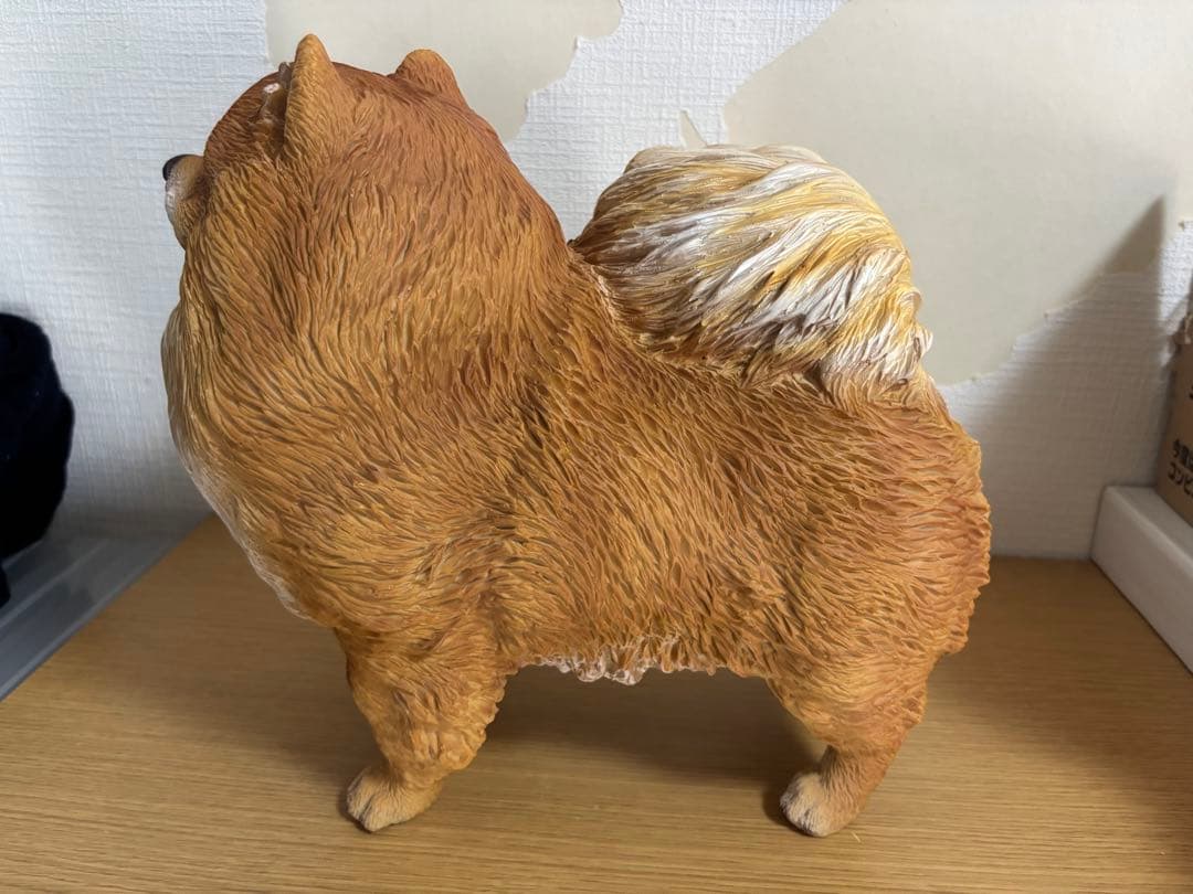 ポメラニアン 置物 ガーデニング　オブジェ　インテリア　#1