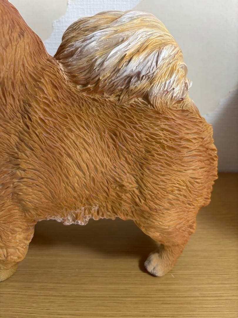 ポメラニアン 置物 ガーデニング　オブジェ　インテリア　#1