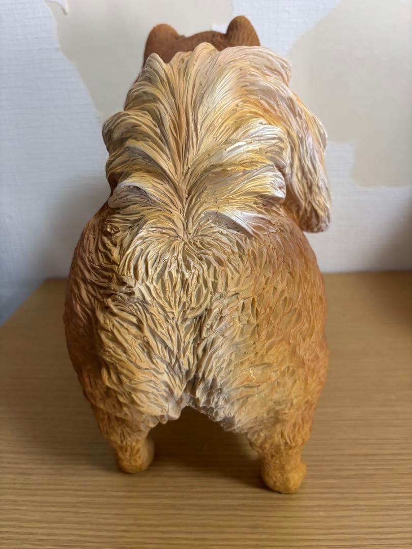 ポメラニアン 置物 ガーデニング　オブジェ　インテリア　#1