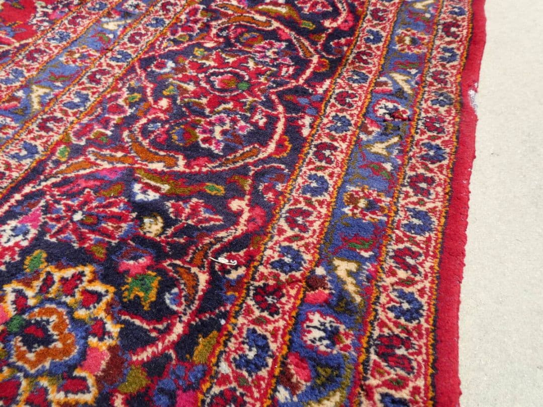 大判　ペルシャ絨毯　410×301cm　イラン産　手織り