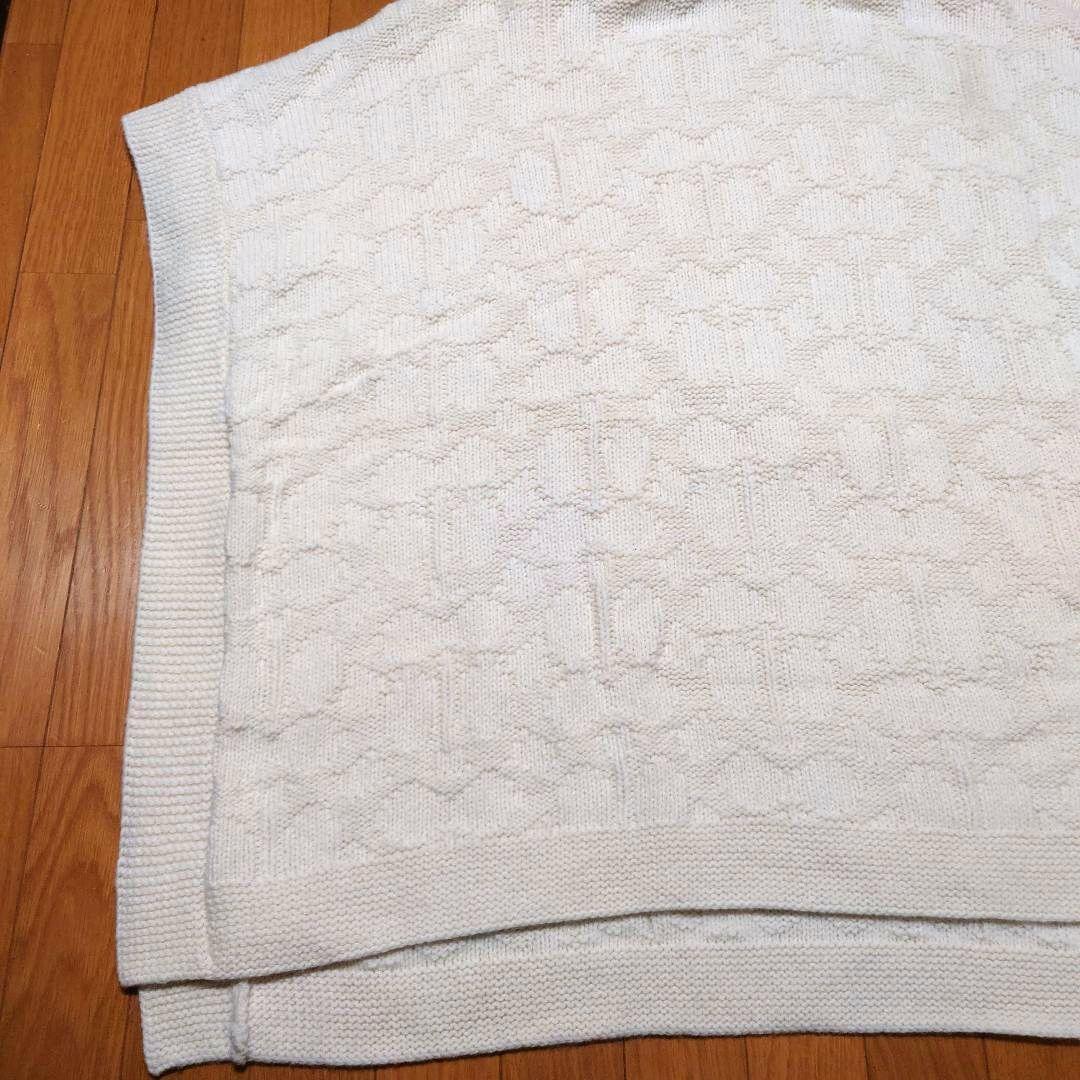 美品！ COACH シグネチャー ニット ポンチョ コーチ