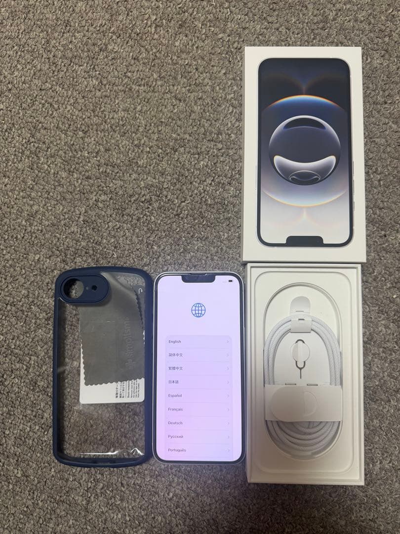 m*k様 物理SIM対応✨Apple iPhone 16e 本体 128GB お