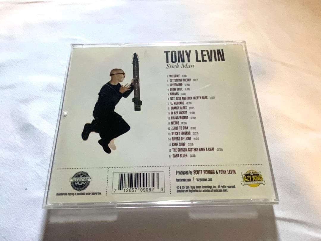 Tony Levin – Stick Man（直筆サイン入りCD）