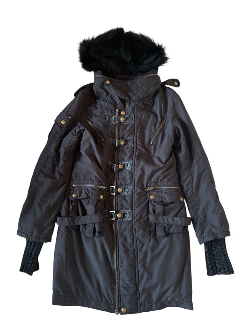 ジャケット・アウター archive sly Gimmick Black Fur Coat LGB