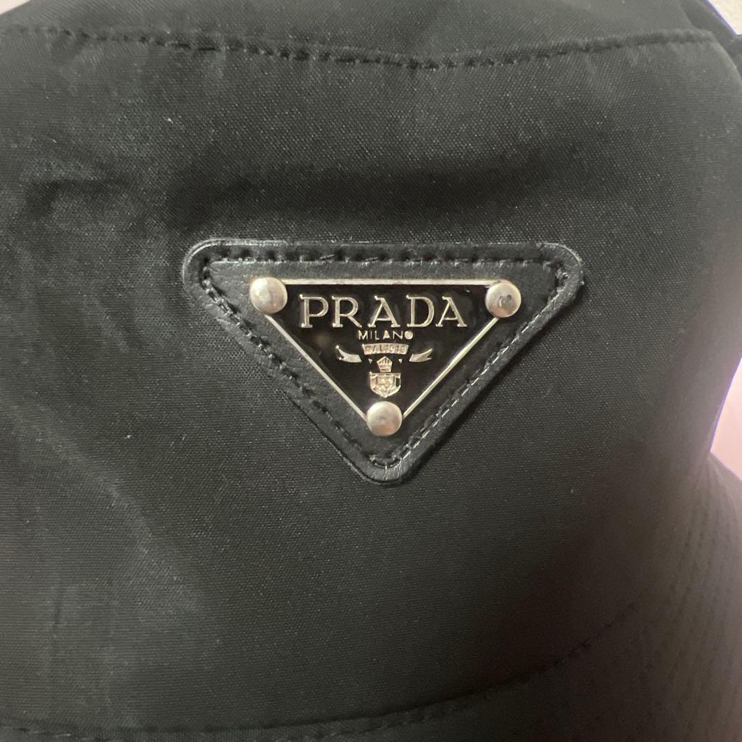 PRADA バケットハット 黒