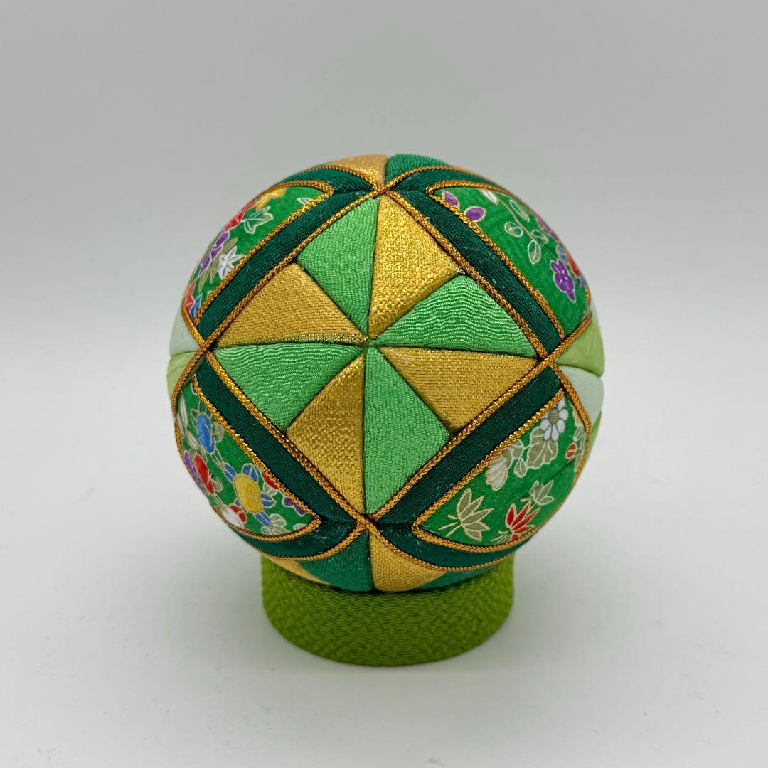 シナモン　木目込みまり　10センチ玉