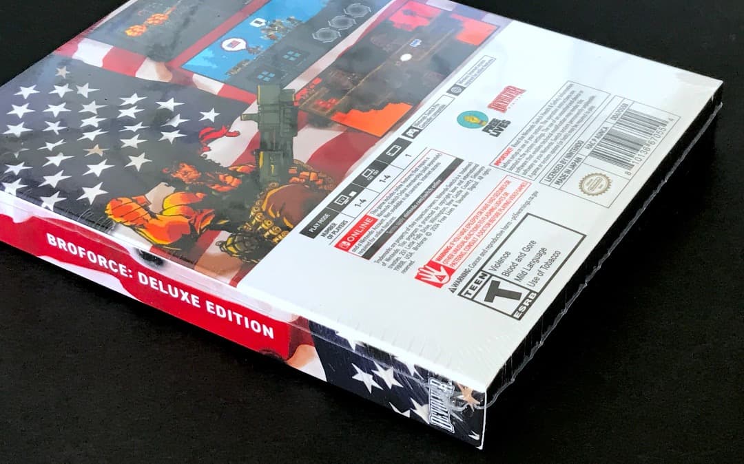 Broforce 限定版 北米版 新品未開付 ブロフォース