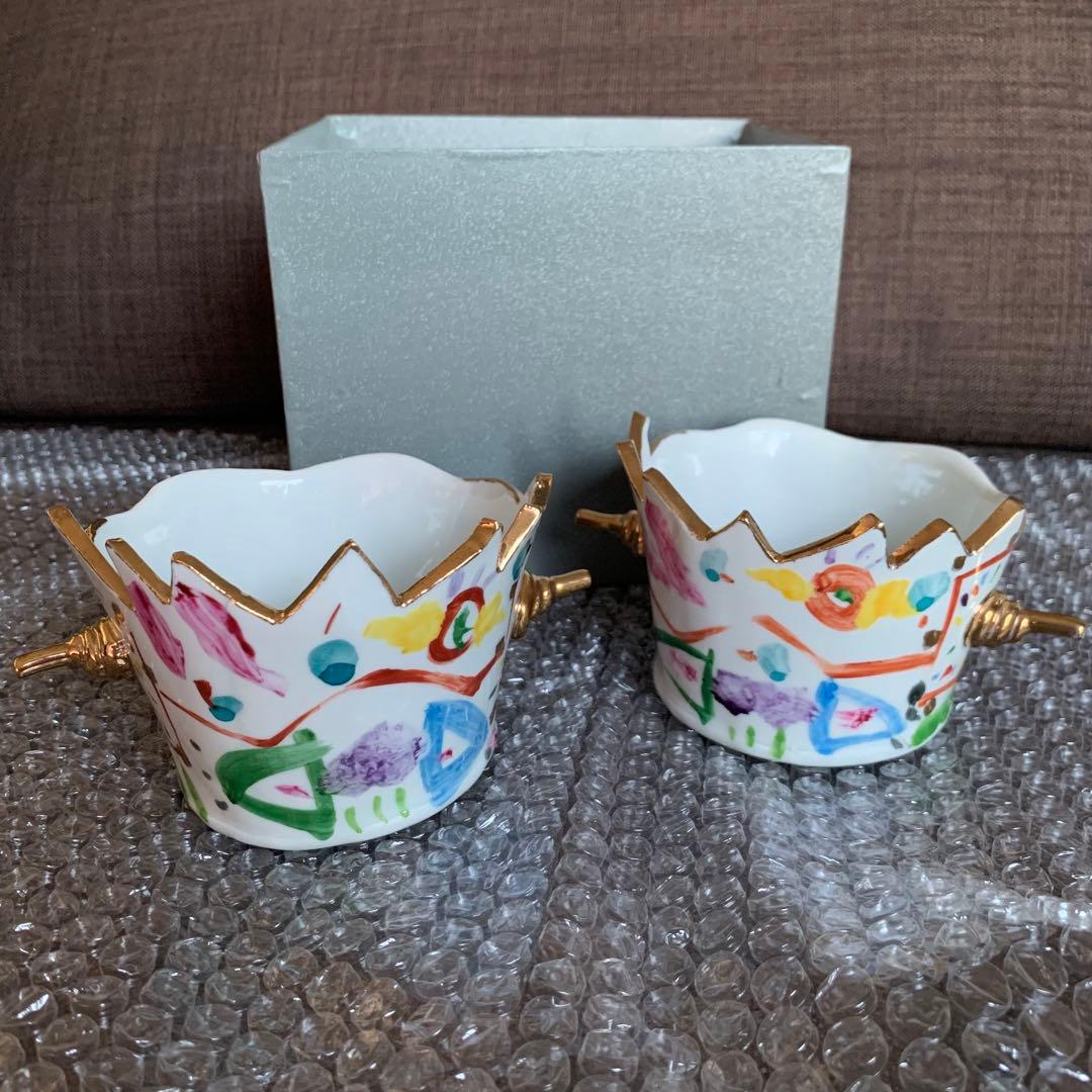 KAWAGUCHI JUN カワグチジュン ティーカップセット2点