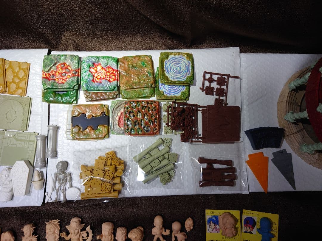 幽遊白書 森永 チョコスナック 人形 武術会ジオラマ3段コンプ ほか大量セット