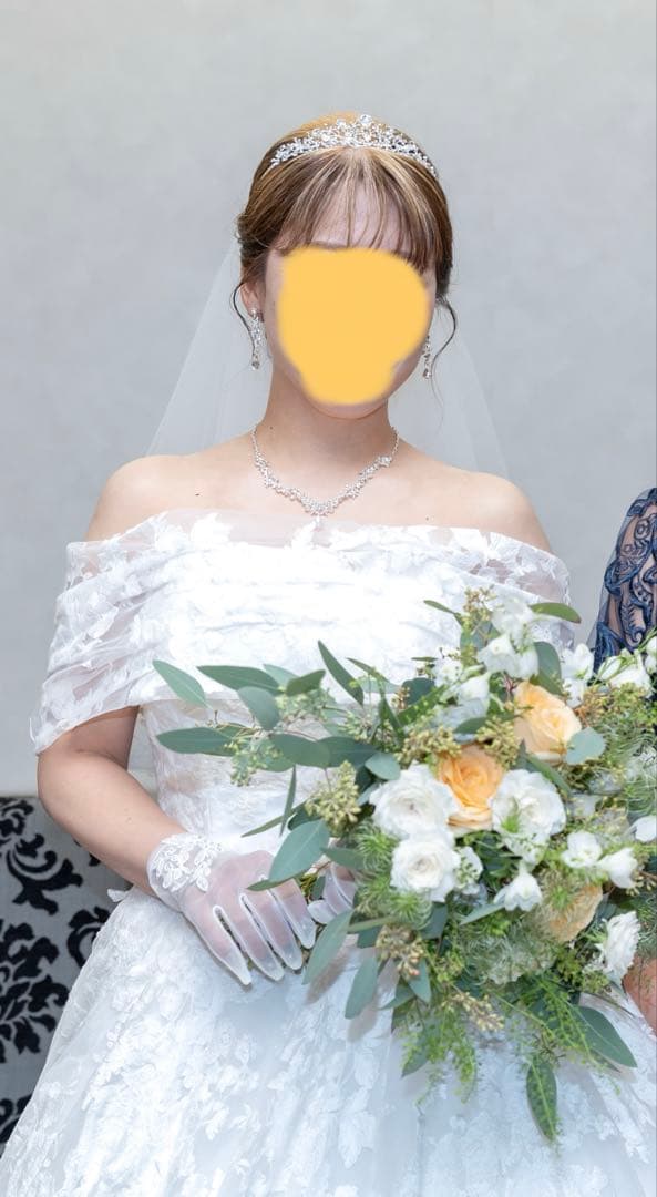 BRIDE ME ティアラ、イヤリング、ネックレスセット