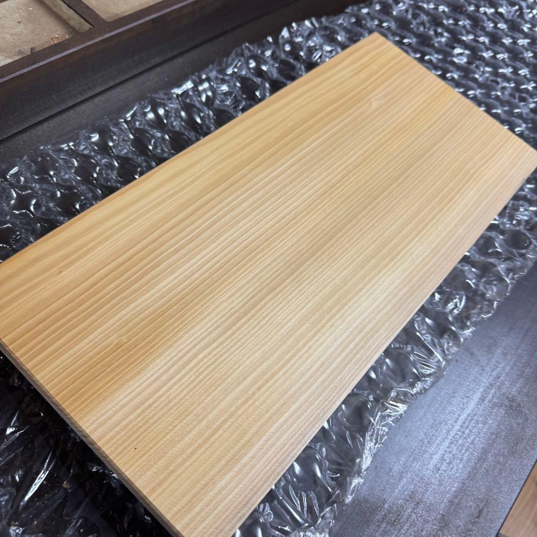 高級　国産　本榧　カヤまな板　極上柾目！　カンナ仕上げ　22