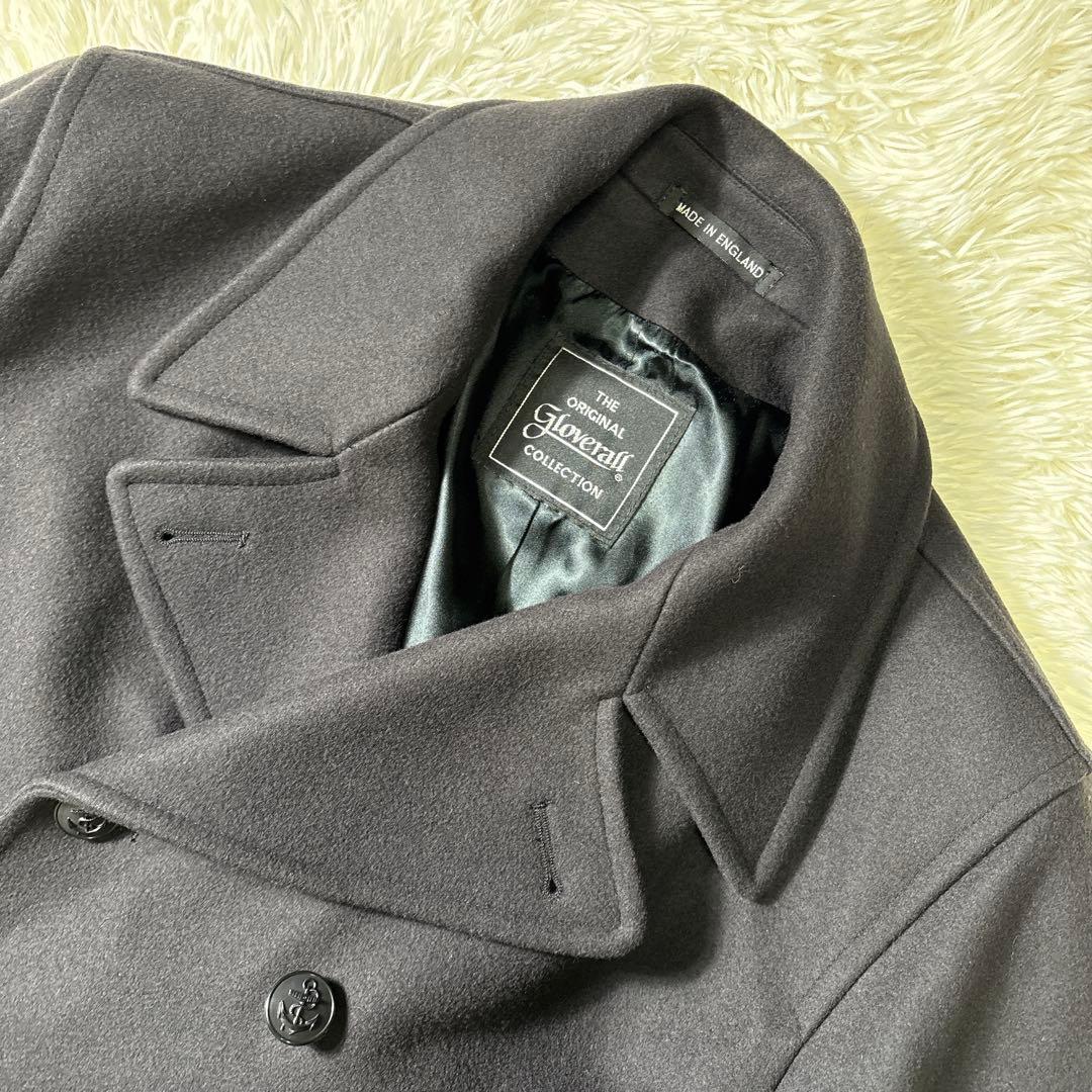 未使用級✨Gloverall グローバーオール　ピーコート　イングランド製