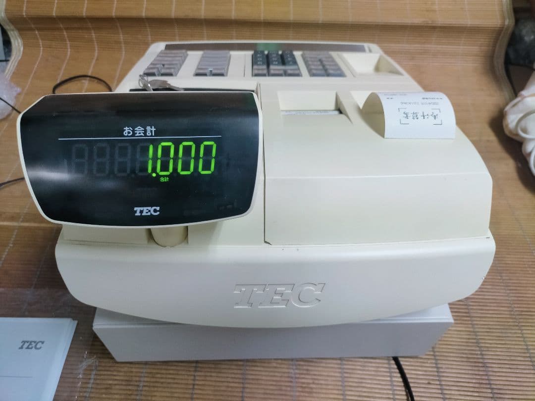 テックレジスター　MA-500　ツインプリンター　人気機種　911900