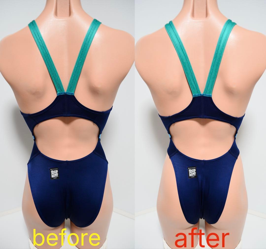 Mizuno leohex ハイレグカットアウト水着