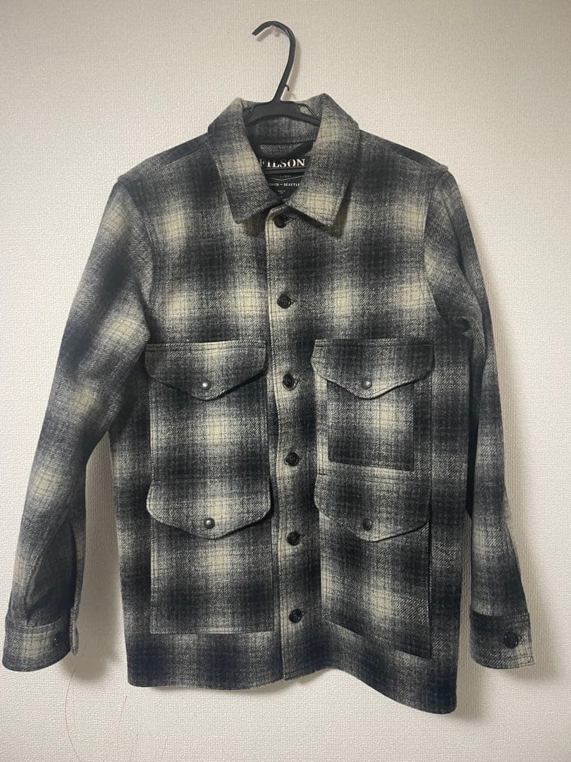 【限定モデル】FILSON オンブレチェック マッキーノクルーザージャケット　S
