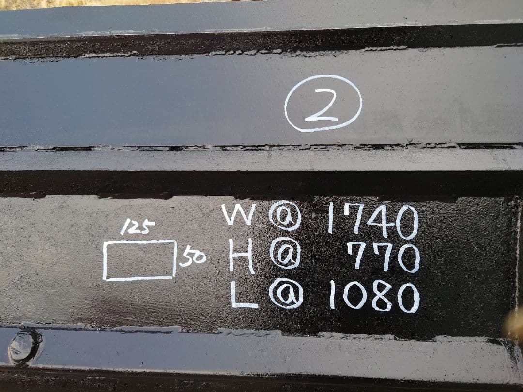 【本日 期間限定値下げ終了】②フォークリフト バケット 除雪