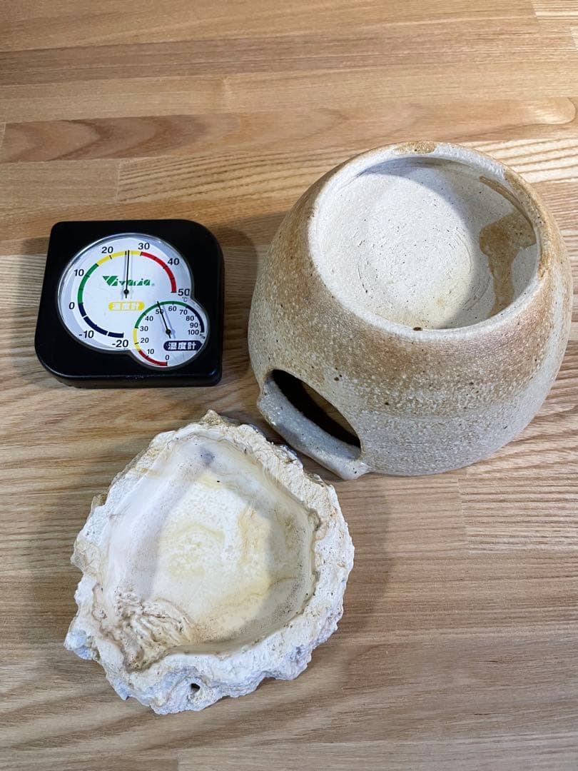 爬虫類飼育セット　ヒュドラケース3120　暖突　シェルター等