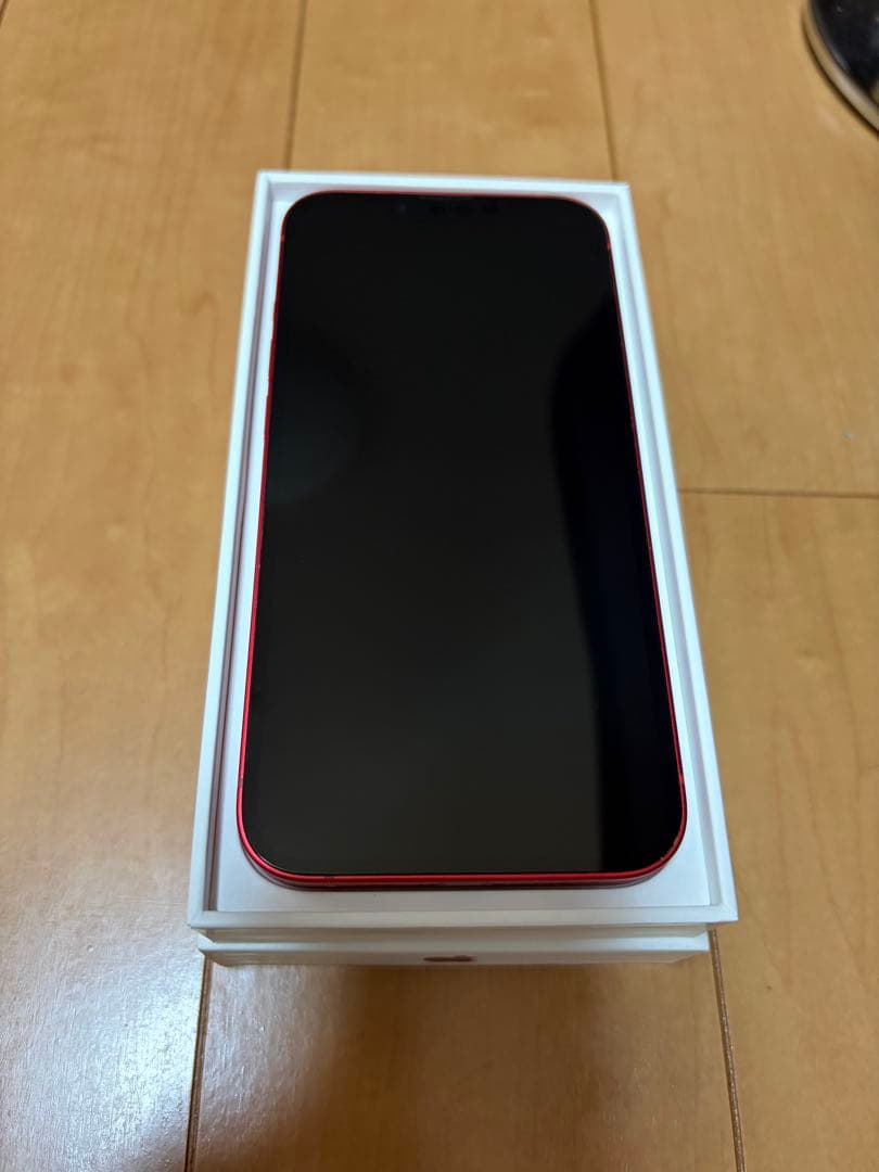 Apple iPhone 13 (PRODUCT)RED 本体　美品