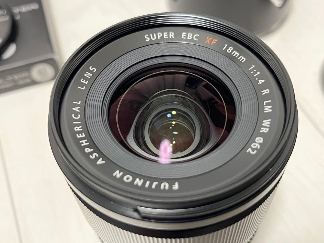 FUJIFILM XF18mm1.4 LM WR レンズ