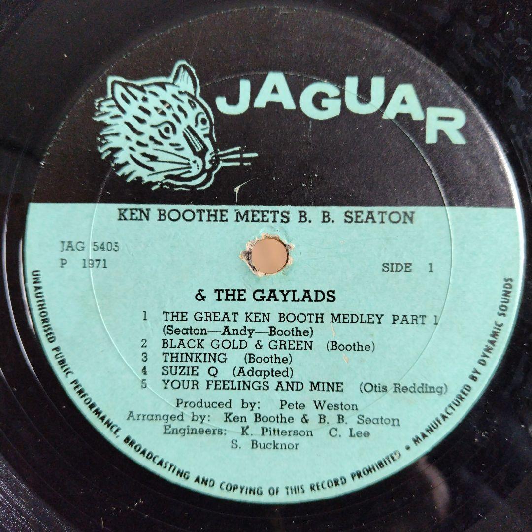 美盤The Great Ken Boothe meets B.B. Seaton