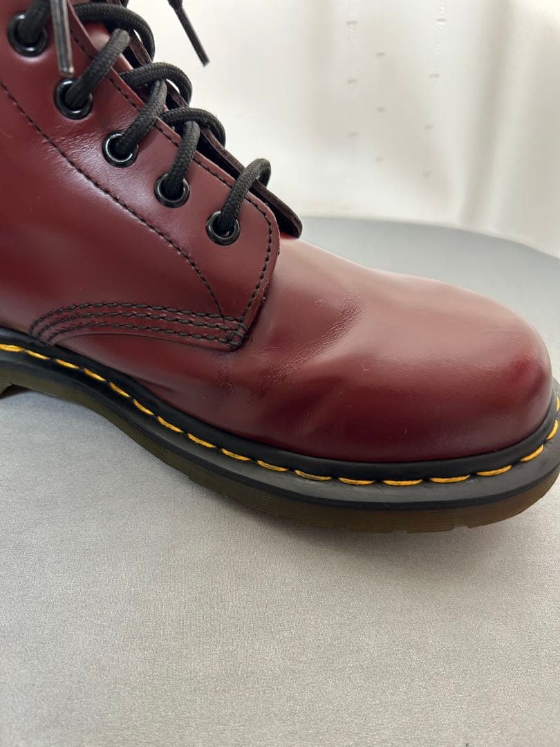 ドクターマーチン 8ホールブーツ チェリーレッド UK7.0(26cm)