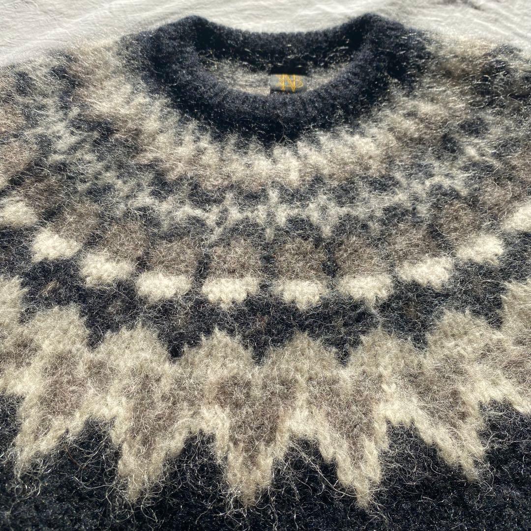 BATONER バトナー　ノルディック　モヘアニット　19FW size2