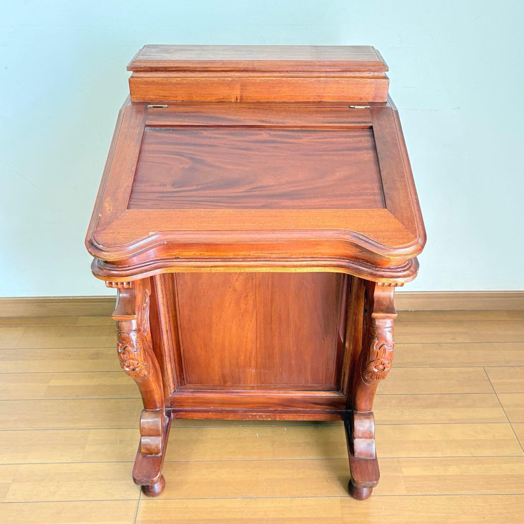 【希少・レトロ】英国アンティーク ダベンポートデスク ライティングデスク