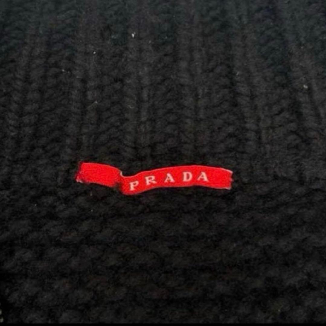 ※専用PRADAドライバーズニット ウール100% size 48 Black