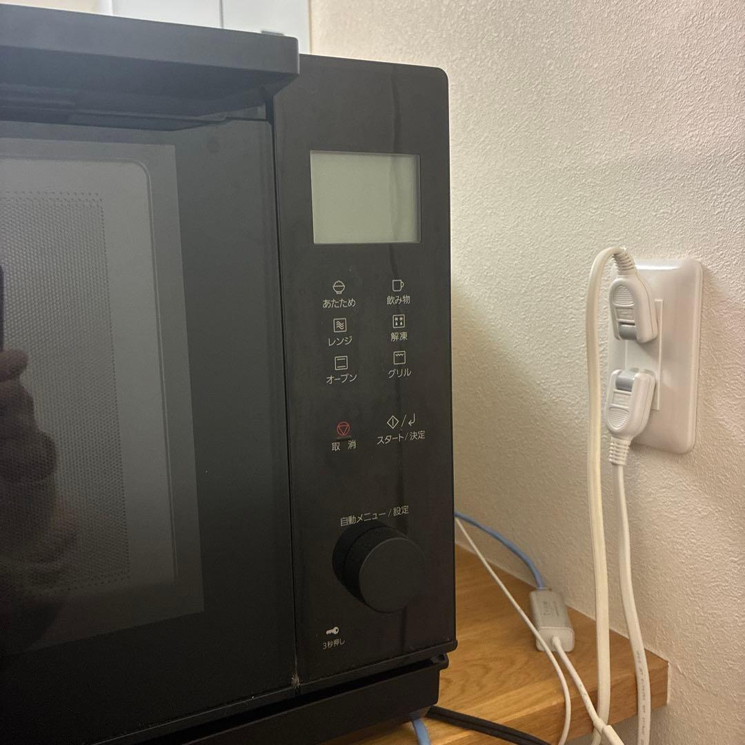 23年製　Panasonic オーブンレンジ NE-MS4A-K ブラック