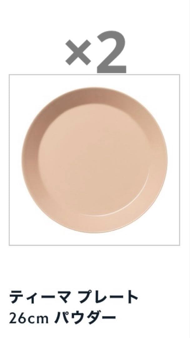 新品◎イッタラ◎ティーマ　カステヘルミ　16点セット　パウダー　ホワイト