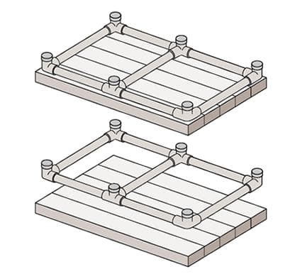 横浜市緑区★浴室段差解消★浴室用すのこ（エコボード）　矢崎化工株式会社（ヤザキ）