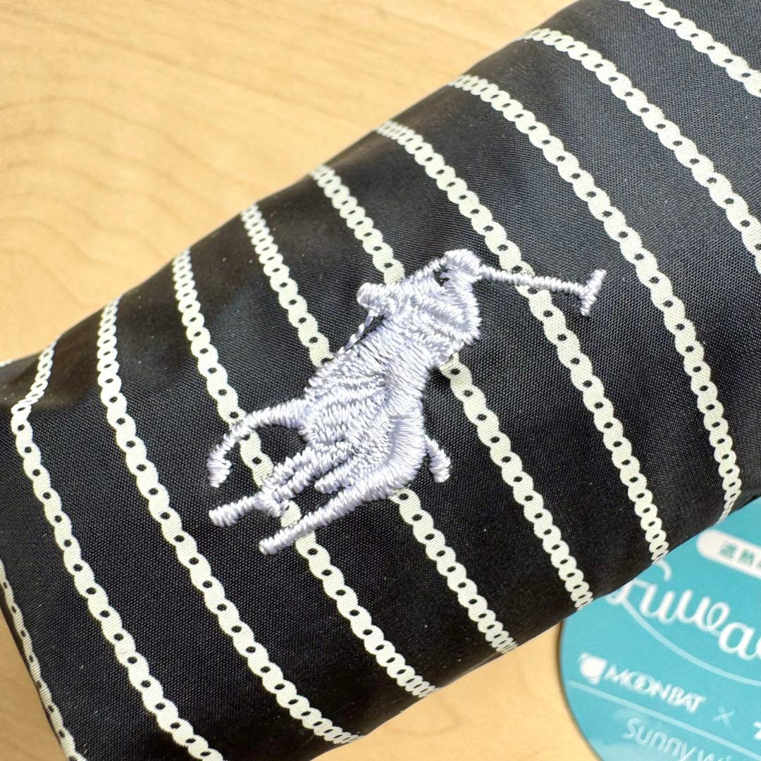 新品★ポロラルフローレン　晴雨兼用　折りたたみ　日傘　１級遮光　フワクール　軽量