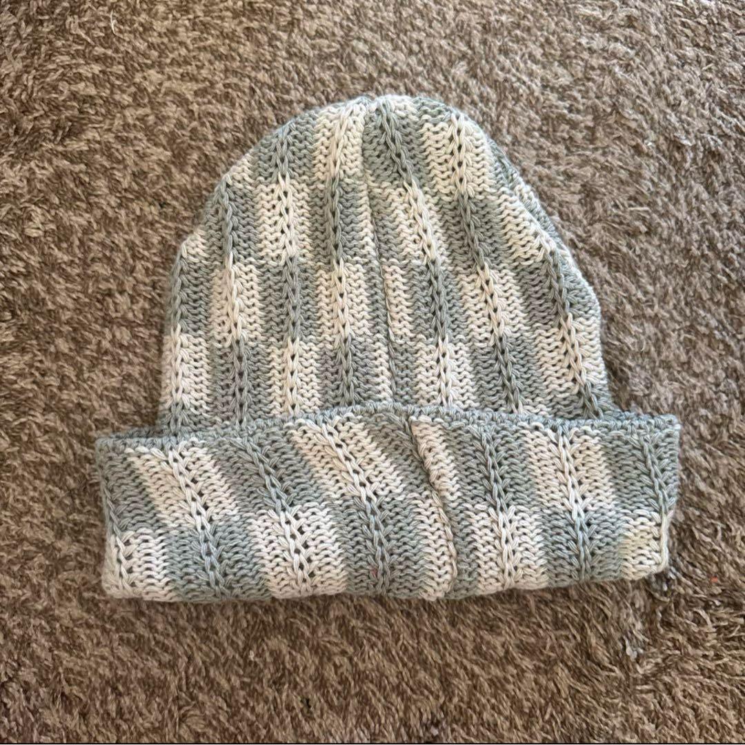 s*s様 sundays sundays.xyz ビーニー チェック ニット帽