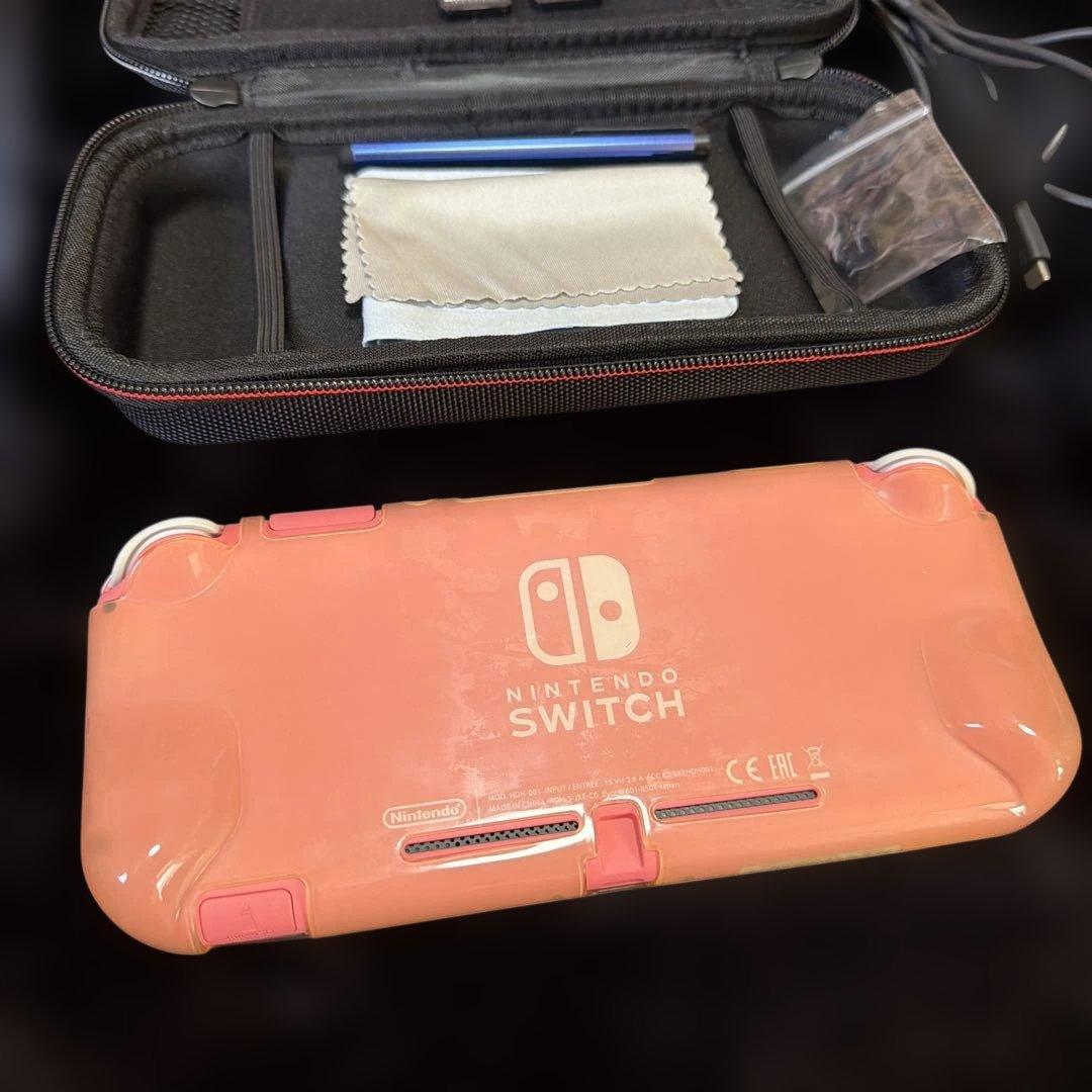 Nintendo Switch Lite ピンク ソフト2個付き