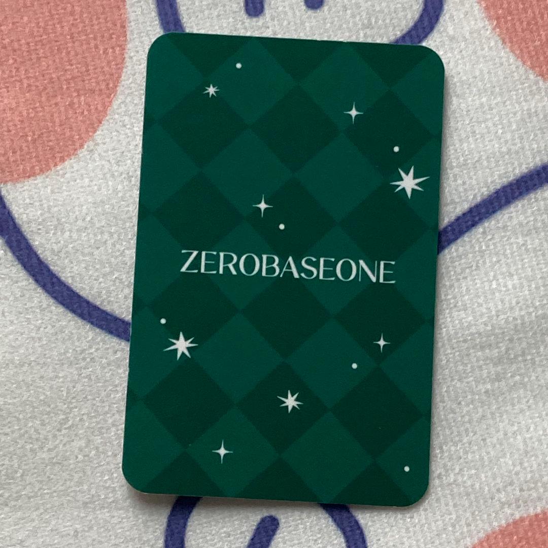 2024 ZEROBASEONE ZB1 ハンユジン MBC 歌謡大祭典 トレカ