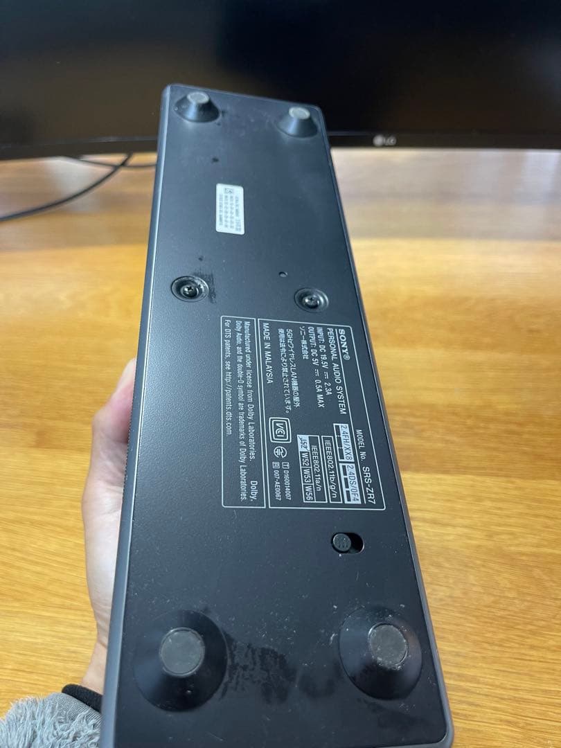 値下げSONY ソニー SRS-ZR7 Bluetooth ワイヤレス　美品中古