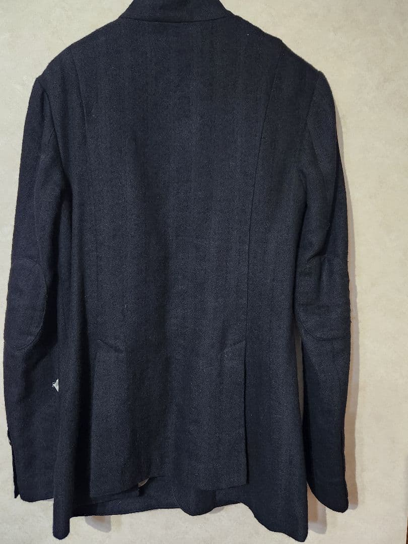 デンマーク製　黒ジャケットとサルエルパンツ セットアップ裏地刺繍　サイズ1と0