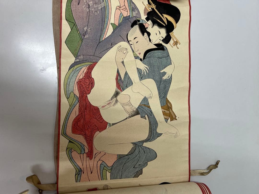 喜多川歌麿　春雨秋聲　春画