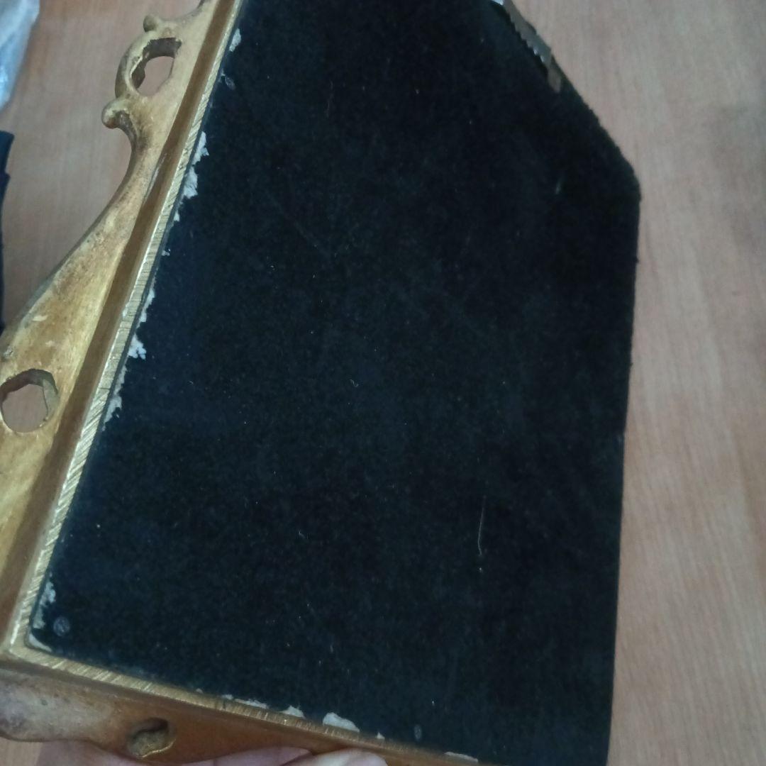 美品　ロココ調アンティーク仕上げ　鏡2枚セット